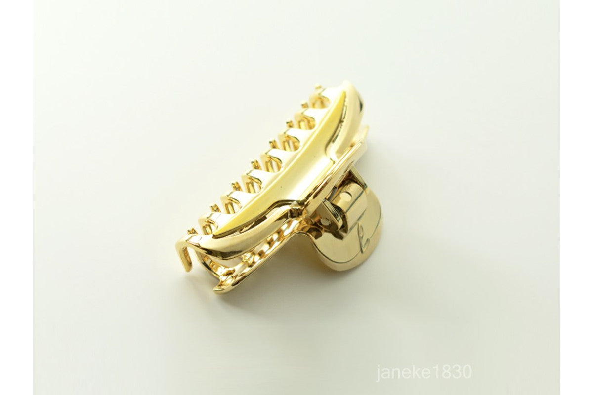 Janeke Hair Clip Gold Edged