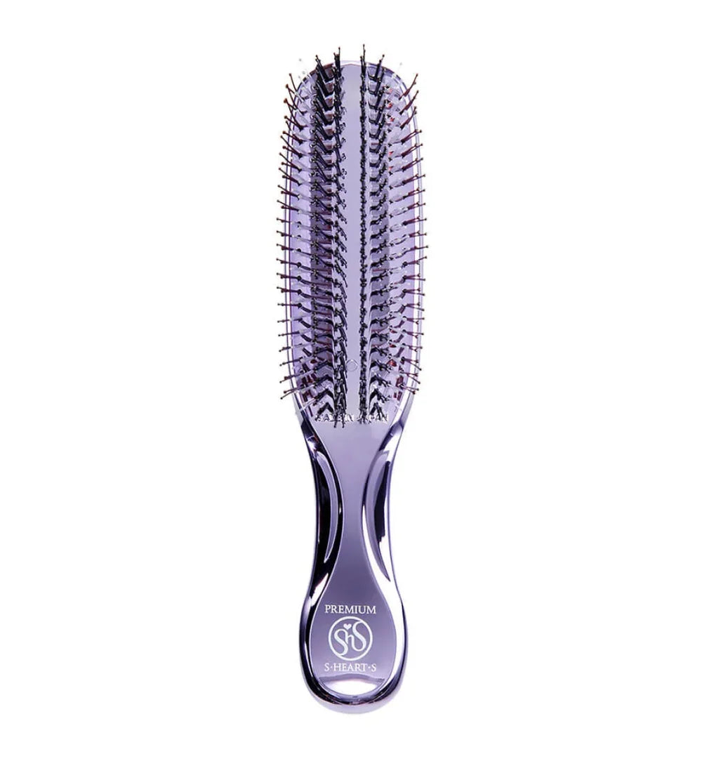 S-HEART-S Scalp Brush World Premium Long Purple